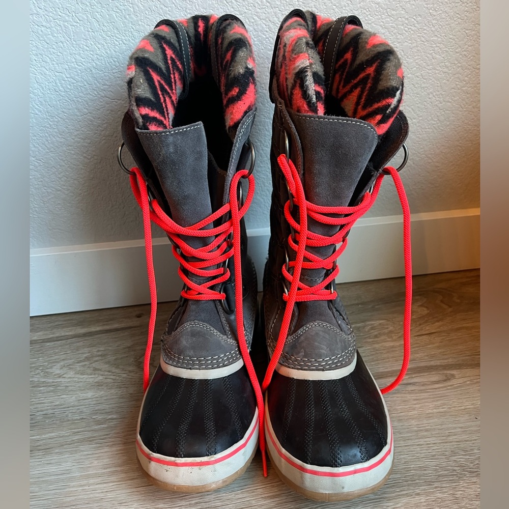 Sorel Womens Joan Of Arctic Knit II Rain‎ Snow Waterproof Winter Boots - Picture 2 of 6